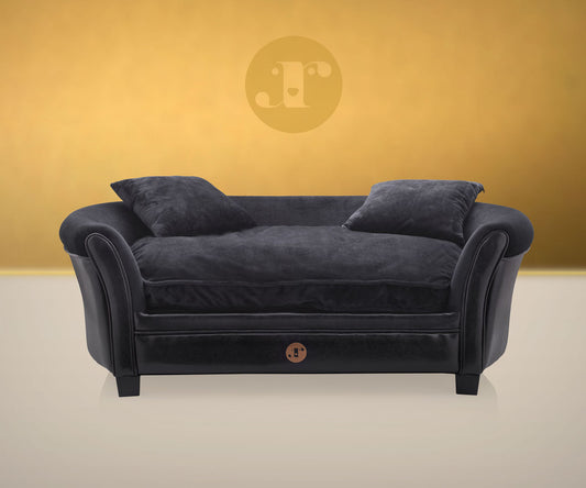 Luxury Dog Sofa - HIGH LIVING - Velvet/Eco-Leather