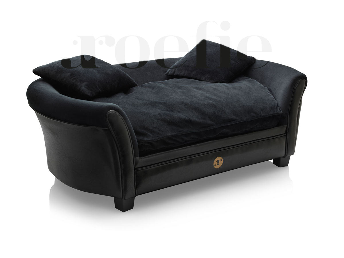 Luxury Dog Sofa - HIGH LIVING - Velvet/Eco-Leather