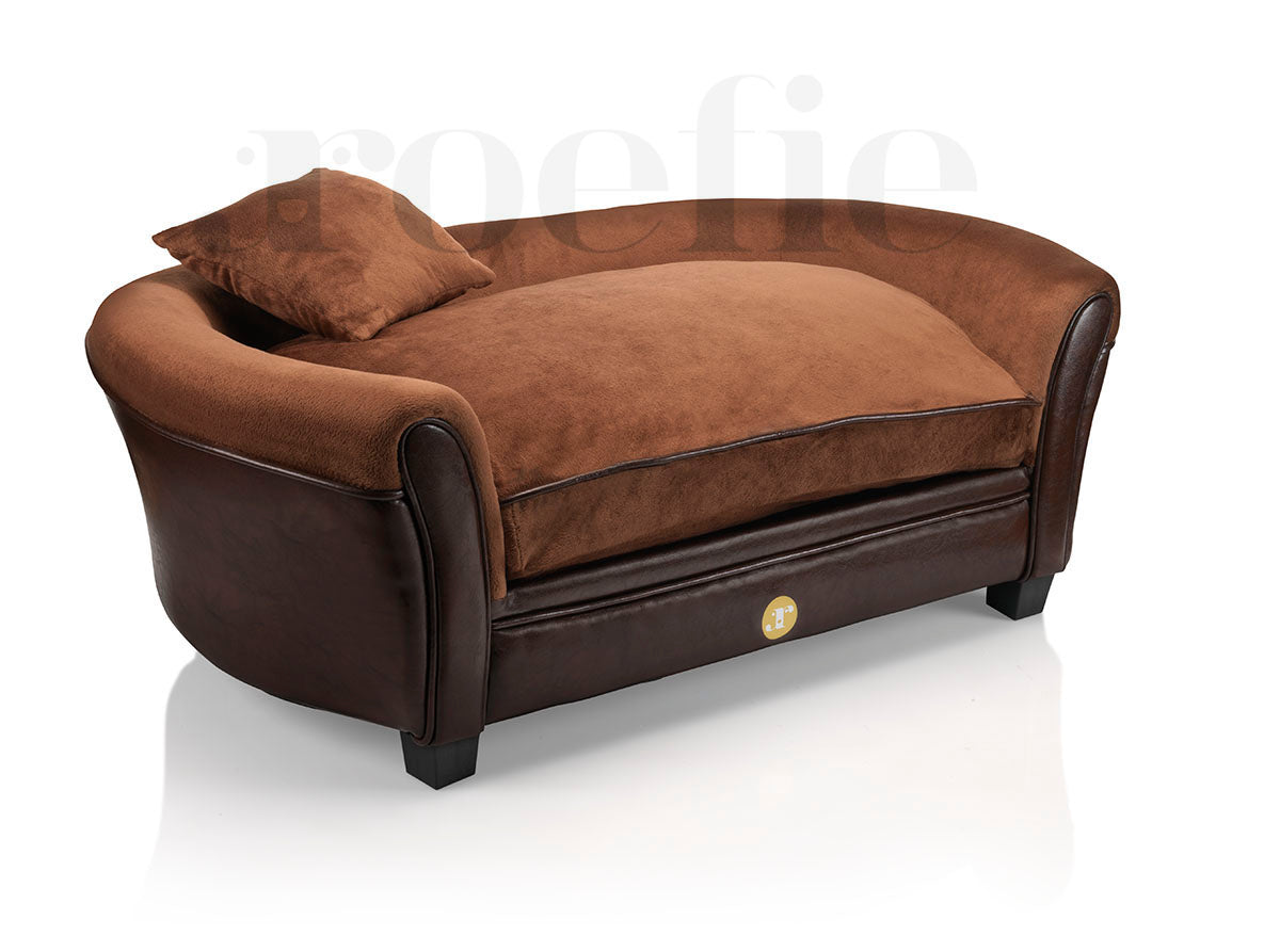 Luxury Dog Sofa - HIGH LIVING - Velvet/Eco-Leather
